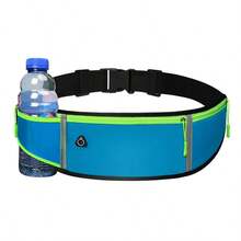 1pc Outdoor Sports Waist Bag, Running Fanny Pack, Waterproof Mobile Phone Storage Bag For Men And Women - A Sports Waist Pack With A Water Bottle Compartment And Reflective Strips. It Is Lightweight And Has A Large Capacity, Making Night Running Safer. - Multicolor - View 13