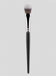 1pc Semi-Slope Multi-Functional Concealer Brush, Soft And Dense Bristles, Semi-Slope Design Fits The Skin Better, Strong Powder Pickup For Smooth And Natural Application, Can Be Used As Blush, Contour, And Concealer Brush, Suitable For Beginners And Makeup Learners