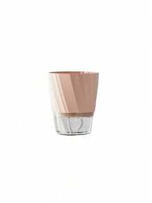 Self Watering Planter Set With Automatic Water Absorption For Potted Plants, Transparent Hydroponic Container, Slouchy Person Planter