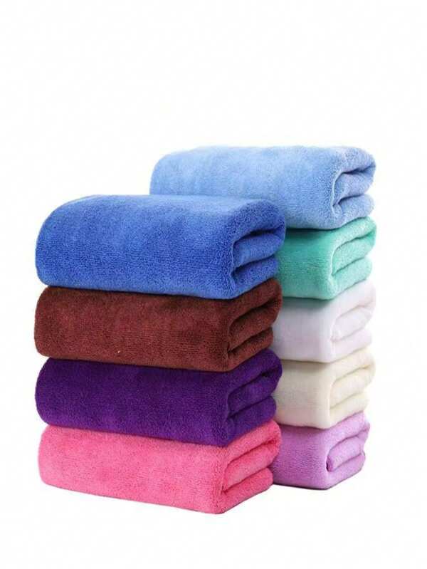 5pcs Face Towels, Absorbent & Quick Drying, Soft Fabric For Summer Sports & Workout