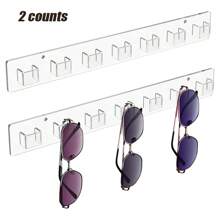 2pcs Acrylic Sunglasses Display Rack Various Glasses Office Home Decoration Glasses Storage Rack Holiday Party Gift