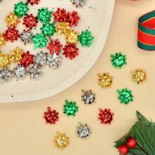 4 Pairs Christmas Bow Earrings, Christmas Bow Stud Earrings, Holiday Earring Set, Christmas Jewelry Gift