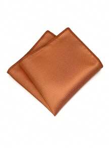 1 件多色方形手帕，男士口袋巾，适合西装、婚礼、伴郎、日常穿着