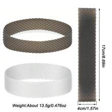 Wig Silicone Hair Band Men Women Pure Color Non Slip Anti Falling Elastic Wigs Headband Fashion Motion Headbands