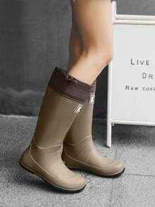 Detachable Portable Rain Boots For Men & Women, Multi-Purpose Outdoor Camping Waterproof Tall Boots, Couple Wading Shoes