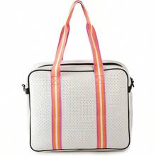 Tennis Tote With Adjustable Crossbody Strap Tennis Racquet Bag - White - View 4