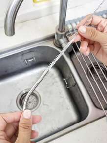 10pcs Reusable Straw Cleaning Brush Set, With A Maximum Extension Of 20cm For Long Straw Cleaning Brushes, Suitable For Drinking Straw Cleaning Brushes