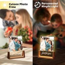 用爱与回忆精心打造。一份倾注您感激之情的礼物，情人节送给女朋友的礼物，送给男朋友的有意义的礼物，一份个性化的照片纪念品。回到学校 - 6寸文字夜燈 - 查看 5