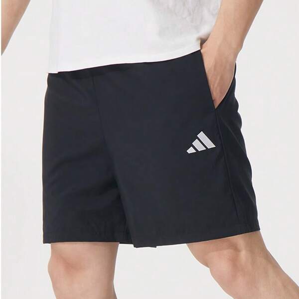 Adidas Pantalones cortos hombre, nuevos pantalones deportivos de verano 2025 para entrenamiento, fitness y ocio, con logo pequeño, cómodos y transpirables, JF1117