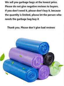 10 Rolls Of 4 Gallon Small Trash Bags - Colored Bathroom Trash Bags Are Odorless And Leak-Proof, Plastic Trash Baskets Can Be Lined In Offices, Bedrooms, Toilets And Cars, Multi-Purpose, Use Our Odorless 4 Gallon Trash Bags For Daily Household Waste Needs. Suitable For Office, Bedroom, Kitchen And Bathroom Garbage Bags. Compact Bin Liner For Your Daily Cleaning Needs. - Multicolor - View 3