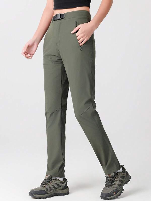 2025 Spring Summer Women Lightweight Breathable Outdoor Pants With Zipper Pockets, Suitable For Hiking, Trekking, And Other Outdoor Activities