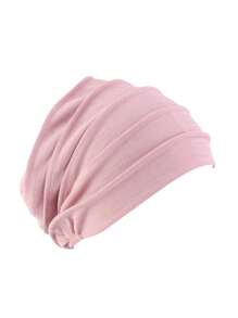 1pc Women Hair Loss Turban Head Cover, Chemotherapy Cap, Sleeping Cap