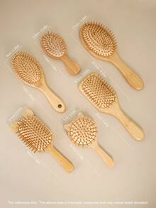 Cirelle Lược chải tóc bằng tre, lược massage da đầu chống tĩnh điện bằng gỗ tự nhiên, dụng cụ tạo kiểu tóc bằng đệm khí, dành cho cả nam và nữ, quà tặng Halloween, quà tặng Giáng sinh, lược, lược chải tóc, lược chải tóc, thợ cắt tóc, dụng cụ làm tóc, sản phẩm chăm sóc tóc, lược chải tóc Slick Back, lược, sản phẩm chăm sóc tóc xoăn, thiết bị làm tóc, Giáng sinh, làm tóc - Màu be - Xem 5