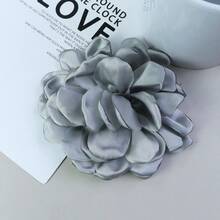 1pc Korean Big Fabric Rose Flowers Brooches Jewelry Cloth Art Orsage Lapel Pin Badge Shirt Collar Gifts For Women Accessories - Flower - View 14
