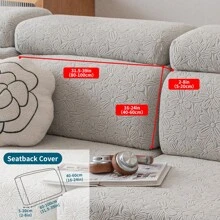 1pc Stretch Jacquard Sofa Cover, Machine Washable, Anti-Cat Scratch, Furniture Protector Sofa Cushion Cover Set With Recliner Slipcover, For Modern Living Room, Bedroom, Office Decor Room Decor Home Decor Living Room Decor Couch Cover Sofa Covers