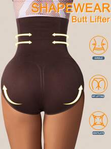 1 Pc Seamless High Waist Shaping Panties Slimming Tummy Control Waist Trainer Body Shaper Shapewear For Women Underwear Women's Underwear Sheath Flat Belly Woman Lingerie Briefs Butt Lifter