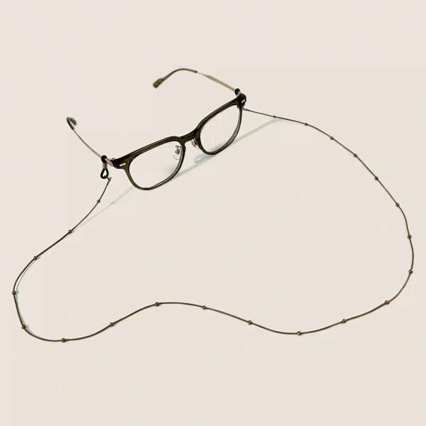 1 pièce Chaîne décorative pour lunettes, Cordon de lunettes mode femme, Chaîne anti-chute pour lunettes