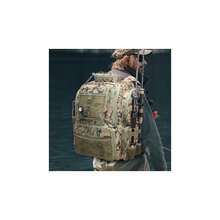 WANOON Fishing Tackle Backpack 42L Large Waterproof Storage Bag With Tackle Boxes - as pic - View 4
