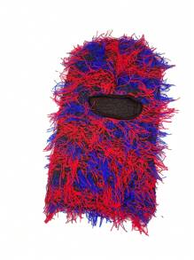 Balaclava Desgastada Máscara de Esqui Unissex - Balaclava Tricotada Máscara de Rosto Completo à Prova de Vento Desgastada Shiesty à Prova de Vento para Clima Frio