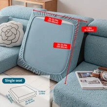 1pc Stretch Jacquard Sofa Cover, Machine Washable, Anti-Cat Scratch, Furniture Protector Sofa Cushion Cover Set With Recliner Slipcover, For Modern Living Room, Bedroom, Office Decor Room Decor Home Decor Living Room Decor Couch Cover Sofa Covers