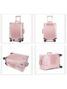 1 件透明行李箱保护套，加厚耐磨防水旅行箱保护套，行李箱罩，适合旅行，保护行李箱 18/20/22/24/26/28/30 英寸 - 透明色 - 查看 7