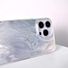 Airplane 1pc Minimalist Anti-Drop Phone Case, Full Body Protection With Feather Fiber Gradient Feather Wave Laser Shiny Artistic Design, Compatible With Iphone X XR XSMax 11 12 13 13Pro 13ProMax 14ProMax 14ProMax 15 15PRO 15PLUS 15PROMAX 16 16Pro 16Plus 16Promax Series