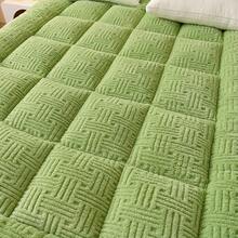 Deluxe Portable Japanese Floor Mattress, Foldable Mattress - Soft, Comfortable, Breathable, 100% Hypoallergenic, Foldable & Rollable Thick Tatami Mattress For Travel, Camping, Beds & Guest Rooms - Full Size, Perfect For Year-Round Use! Great For Daily Use, Christmas & Holiday Gifts - Waffle Green - View 11
