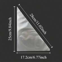 100pcs Disposable Piping Bags For Cake Decorating - Perfect For Icing, Frosting & Cookies - Essential Baking Tools & Kitchen Accessories 50/100pcs Disposable PO Cream Piping Bags - Multicolor - View 3