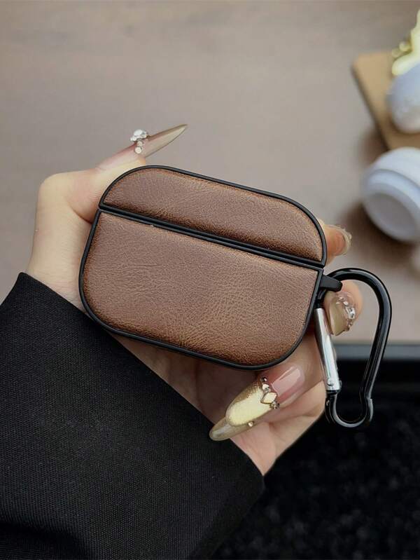 1 pieza Funda protectora con textura, estilo de negocios, compatible con Apple 3, 4, Pro y Pro 2