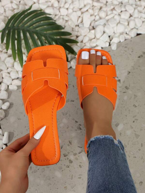 صنادل نسائية صيفية جديدة بسيطة وعادية، مفتوحة الأصابع، منسوجة، تنفس للخارج، أنيقة متعددة الاستخدامات، خفيفة الوزن، قاع ناعم، مريحة للعطلات والشاطئ