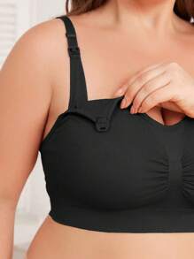 Damen sexy Still-Unterwäsche, Schwangere Frauen ohne Stahlringe, Stillbh für große Größen