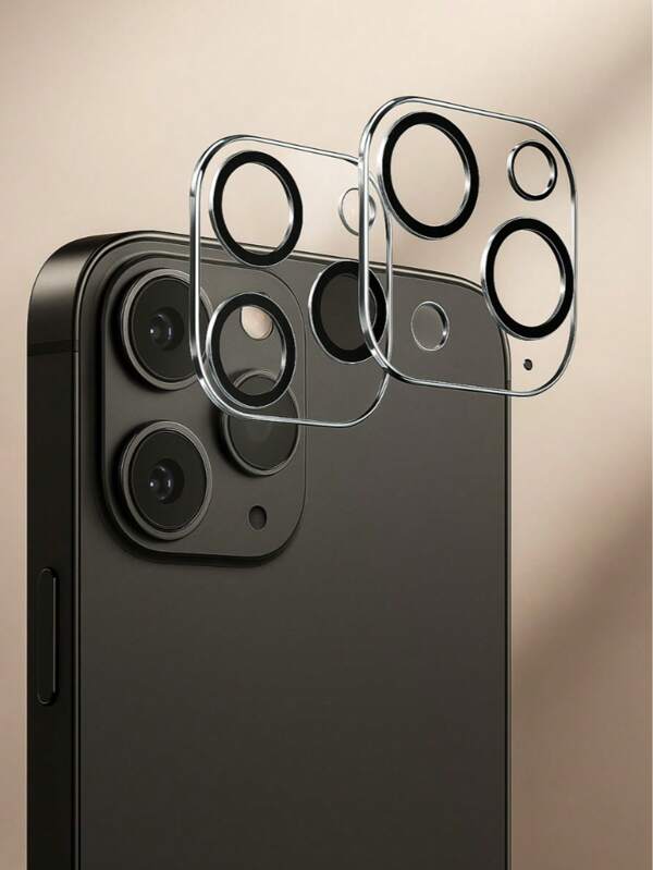 Película De Vidro 3d Lente Câmera Para iPho ne 11 12 13 14 15 Pro Max