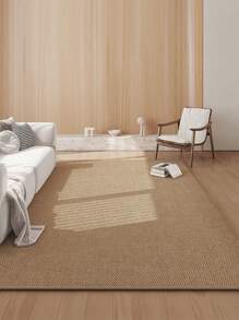 1pc Jute Look Simple Design Durable Dirt-Resistant Indoor/Outdoor Entrance Doormat, Water-Absorbent And Soft Easily Cleanable Machine Washable Rugs Living Room, Non-Slip Runner Rug, Round Rug, Suitable For Entry, Kitchen Rug Set, Multi-Color Options, Carpet For Living Room, Rugs For Bed Room, Area Rugs Living Room, Carpet Living Room, Home Decor, Suitable For Bathroom Mat, Room Decor, Home Carpet