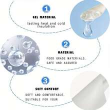 2 piezas Almohadillas de gel refrigerantes reutilizables para cascos y sombreros - Almohadillas de enfriamiento cerebral portátiles, diseño de plástico, adecuadas para deportes, actividades al aire protección solar de verano, enfriamiento de verano, playa, viajes, regalos para damas de honor, decoración de habitaciones, decoración de dormitorios, playa, viajes, para hombres, para mujeres, vacaciones, cosas lindas - Multicolor - Ver 7