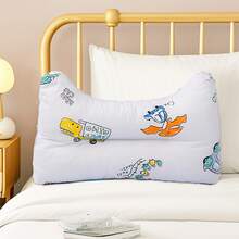 [1pc] Children Pillow With Cartoon Patterns, Soft & Comfortable, High Elasticity, Reversible Design - Multicolor - View 12