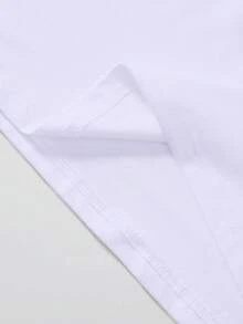 Camiseta de mujer con diseño de corazón y lema - tejido casual - blanca con corazones verdes, perfecta para primavera/verano/otoño