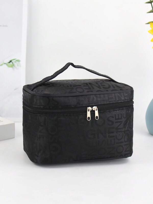 1pc Women's Makeup Bag Simple Letter Square Large Capacity Portable Travel Learning Home Makeup Tool Storage Makeup Bag,Makeup Bag,Make Up Bag,Makeup Bags,Cosmetic Bag,Makeup Organiser,Travel,Makeup Pouch,Bag,Vanity,Make Up Pouch,Travel Essentials,Pouch Bag,Make Up Bags,Bags,Travel Essential,Vanity Accessories,Small Makeup Bag,Makeup Pouch,Cosmetic Bag,Travel Essential,Large Capacity,Large Makeup Bag,Christmas Gifts,Pouch,Travel,Gifts For Women,Women's Necessaire,Travel Essential,Pouch,Clutch / Small Handbag,Necessaire,Makeup Organizer,Makeup Organize,Pouch,Brush Holder,Mini Pouch,Large Capacity Pouch