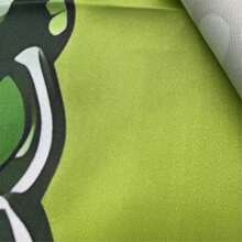 1pc Watercolor Floral Pattern Polyester Tablecloth, Spring/Summer Blue Green White Flower & Leaf Festive Tablecloth, Washable Seasonal Tablecloth, Home Kitchen Dining Party Picnic Decor, Gift