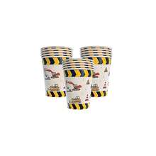 10/20/50pcs,Construction Birthday Party Plates And Napkins Set Dump Truck Birthday Party Decorations Supplies Construction Tableware Construction Themed Party Favors For BoysBirthday - Multicolor - View 8