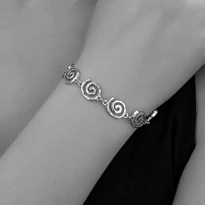 1 chiếc vòng tay thời trang tối giản đa năng thanh lịch cao cấp cho phụ nữ, đeo khi đi làm hàng ngày