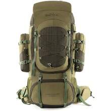 Walker Pro Internal Frame Rucksack For Travel And Trekking Front Opening Laptop Sleeve Water Repellent Rain Cover - Green - View 2