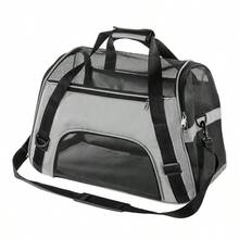 Soft Faced Pet Bag - Approved By Airlines For Cats And Dogs - Foldable And Comfortable Travel Bag Suitable For Cats And Dogs Cat Carrier Cat Backpack Bike Trailer - Blue - View 9