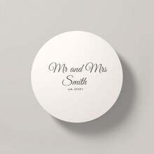 Custom Printed Pulpboard Coasters - Circle - 4in Coasters - Wedding Coaster - Birthday Coasters - Valentine's Day Gift - Multicolor - View 9