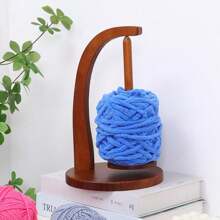 Wooden Yarn Holder For Crocheting – Magnetic Yarn Spinner With Personalized Touch – Yarn Winder And Crochet Accessories – Perfect Gift For Knitting Lovers