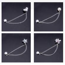 1/2/4/6pcs Magnetic Pants Leg Clips, Adjustable Trouser Leg Holder Clips - Pants Cuff Fastener, Unisex Pants Protector From Dragging On The Ground