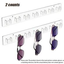 2pcs Acrylic Sunglasses Display Rack Various Glasses Office Home Decoration Glasses Storage Rack Holiday Party Gift