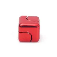 Rainbow Magic Cube Fidget Toy, Metal Rotational Puzzle Cube Stress Relief Desk Toy, Suitable For Special Needs, ADHD, Halloween, Christmas Gifts