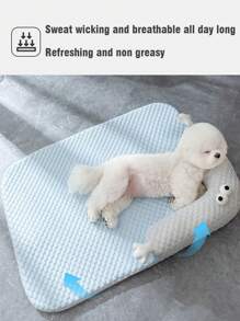 Dog Cooling Mat - Instant Cooling Pet Bed For Dogs & Cats, Pet Spring And Summer Mat, Suitable For Cats And Small Bell Shaped Dogs, Self Cooling Fabric, Lightweight, Soft, Comfortable, And Comfortable Sleeping Mat, Can Be Used Indoors/Outdoors
