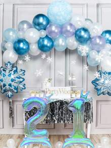 1pc 42-Inch Colorful Crown Shape Foil Number Balloon Suitable For Birthday Party Any Age, Birthday Party, Anniversary, Wedding, Graduation Ceremony, Celebration Decoration, 1pc Happy Birthday Balloon