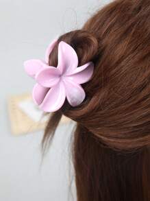 Set de 2 pinzas de flor de acrílico con efecto mármol para recogidos de mujer, accesorios elegantes para el día a día, pasador decorativo para el cabello, regalo del Día de San Valentín, pinza para el pelo, sujetador de cabello, clip para el cabello